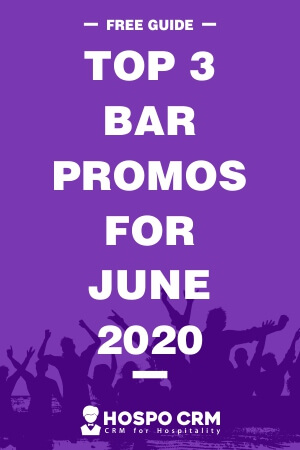 3 crucial bar promos for June 2020